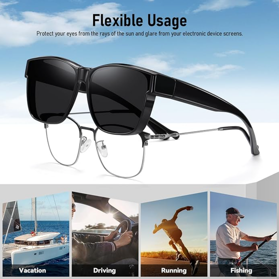 OverLens™ - Fit Over Sunglasses